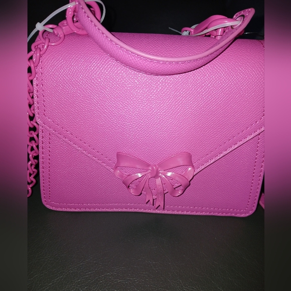 NWT Betsey Johnson Pink Xodarla Cute Bow Purse - Picture 2 of 9